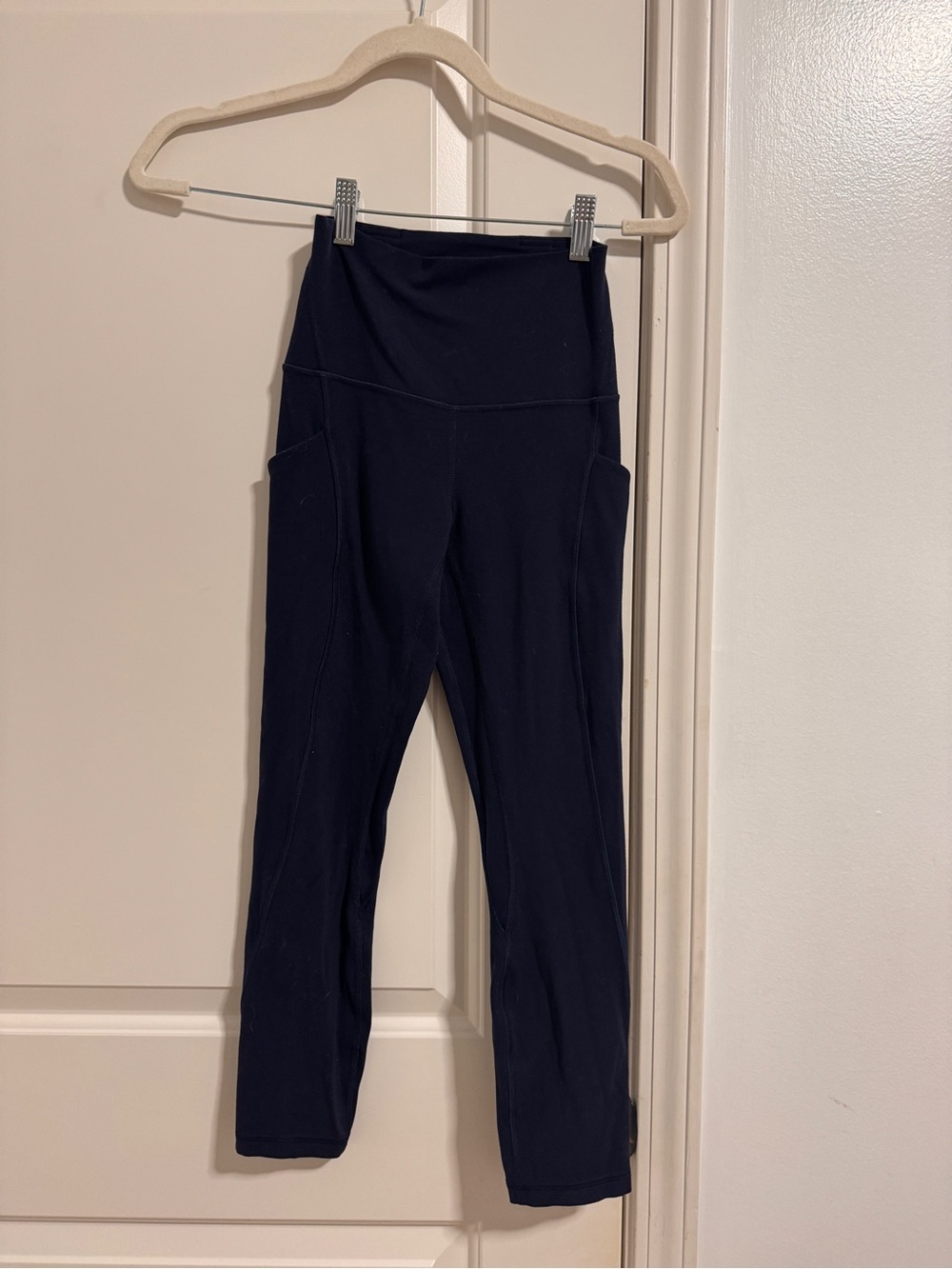 lululemon athletica navy High-Rise Leggings with Side Pockets